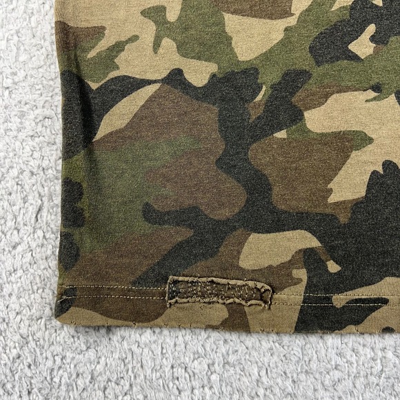 Triple Five Soul T-Shirt 100% Cotton Embroidered Camouflage Men's Size M VTG NWT - Picture 12 of 16